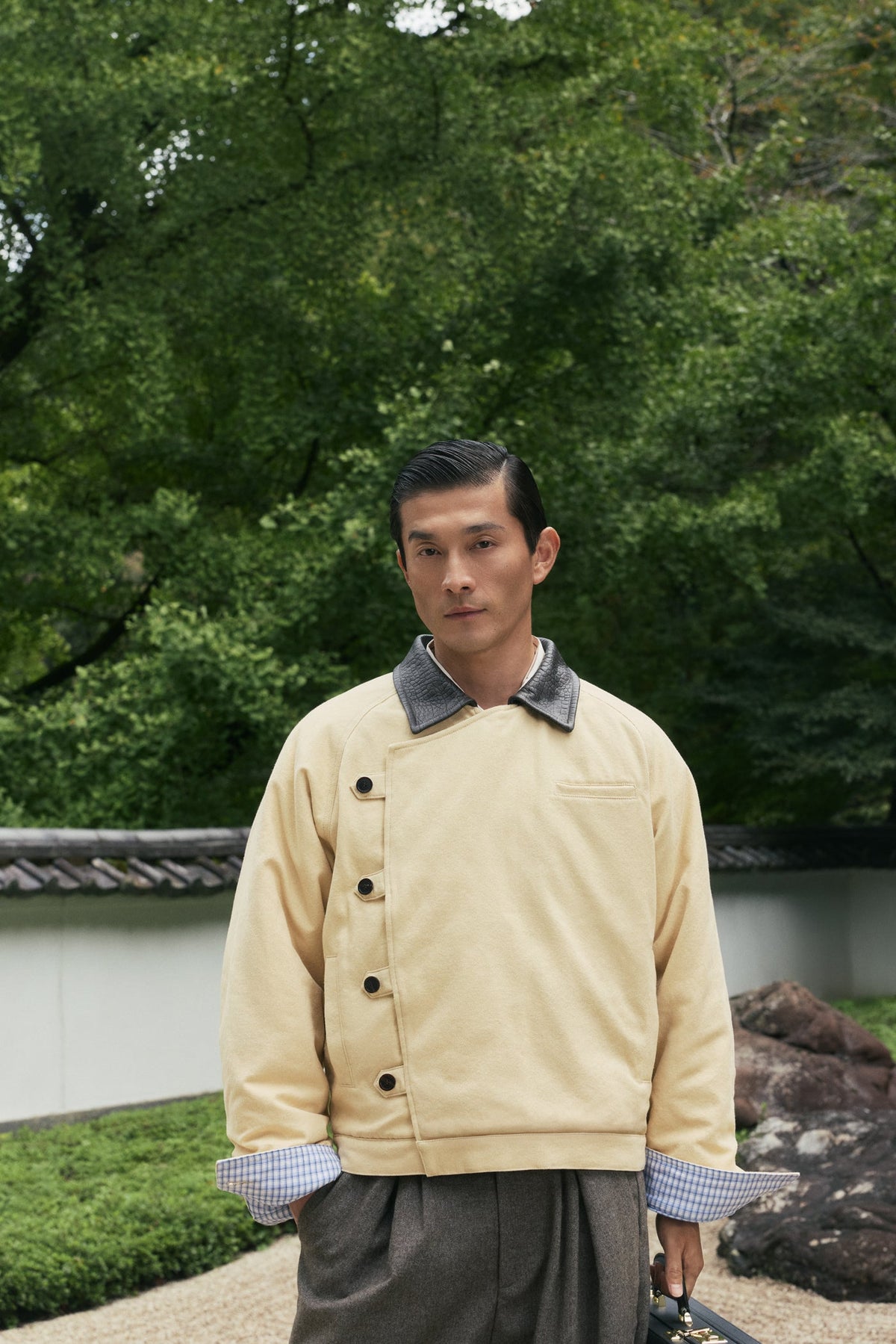 15oz Beige Canvas Workwear Jacket