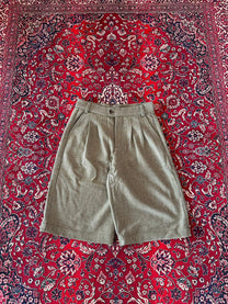 Green Herringbone Short V2