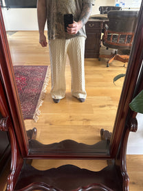 Cable Knit Pants