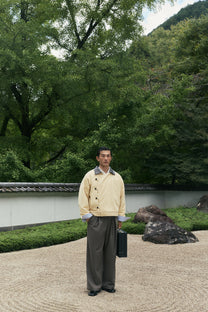 15oz Beige Canvas Workwear Jacket