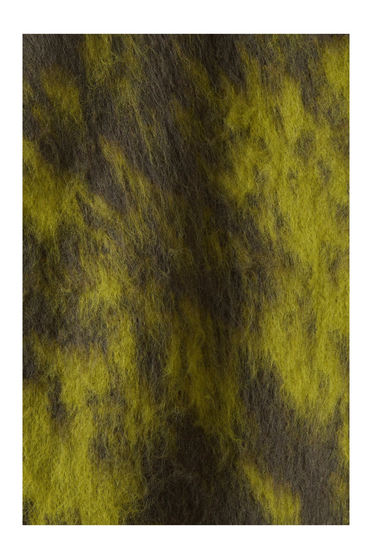 Wagara Green Mohair Cardigan