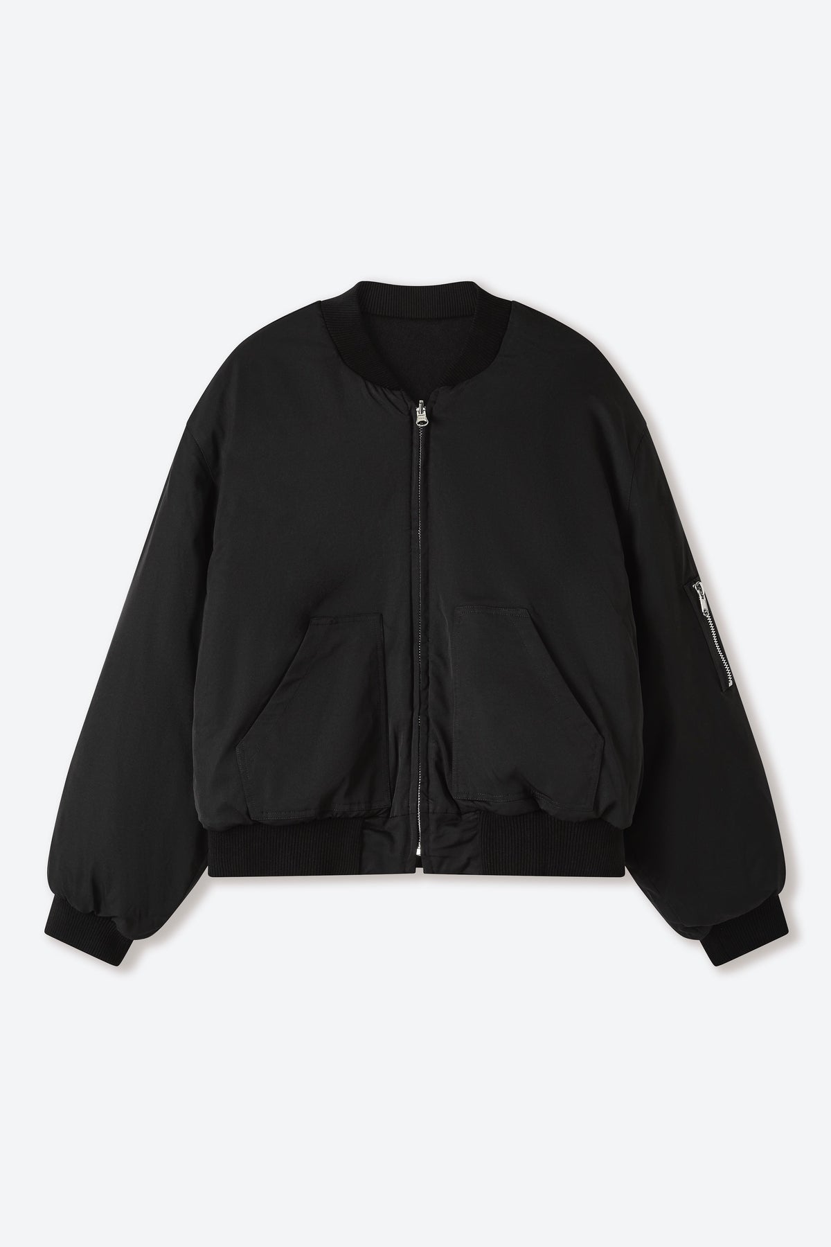 Japanese Wool Reversible Bomber Jacket