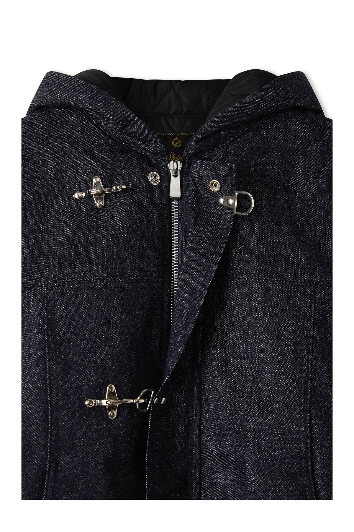 Okayama Blue Raw Denim Clasp Jacket