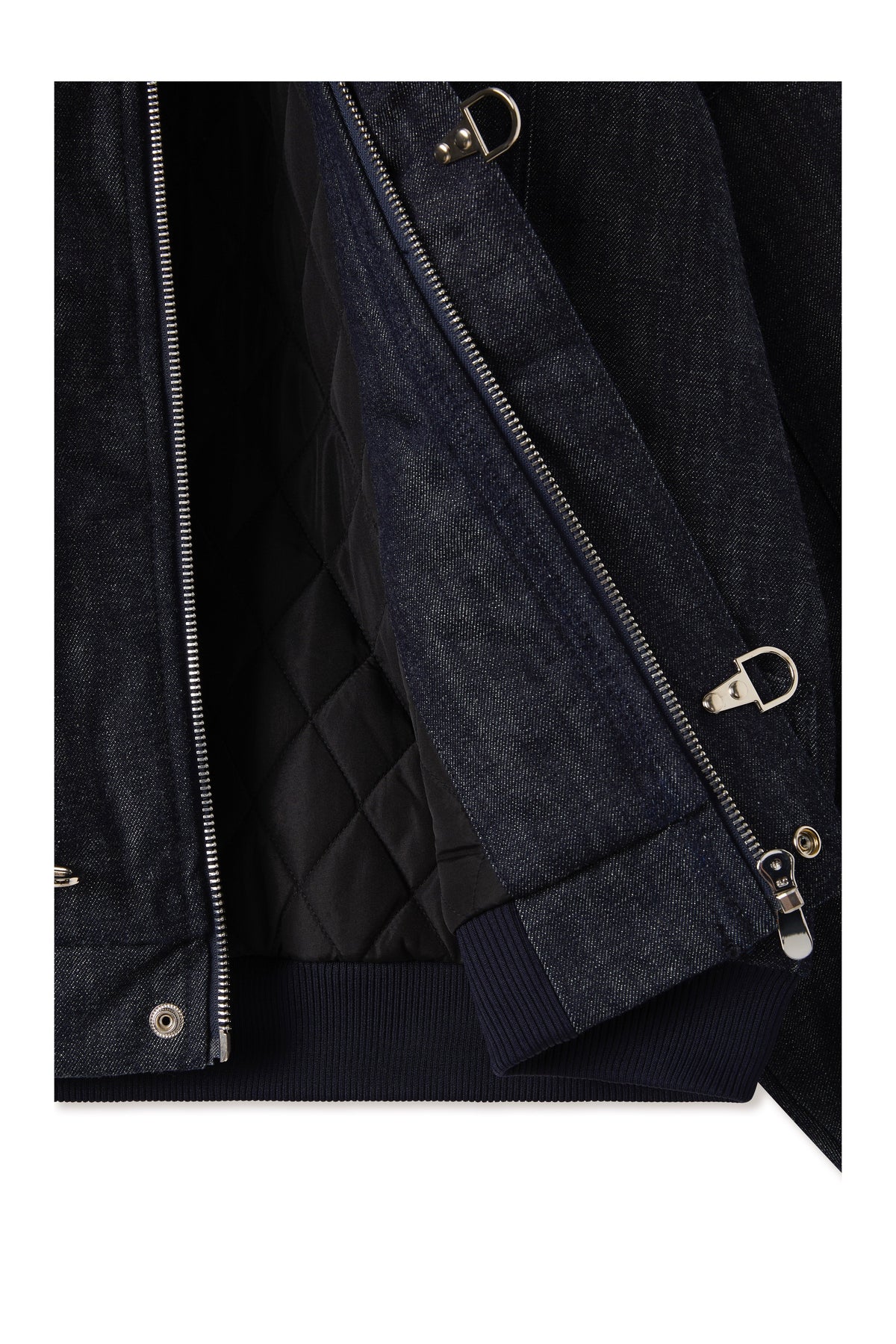 Okayama Blue Raw Denim Clasp Jacket