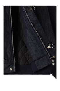 Okayama Blue Raw Denim Clasp Jacket