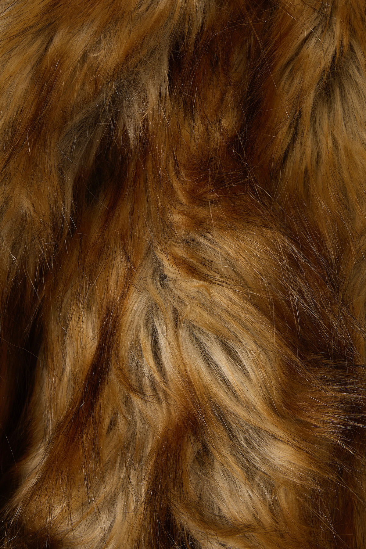 Mink Blend Fur Trench Coat