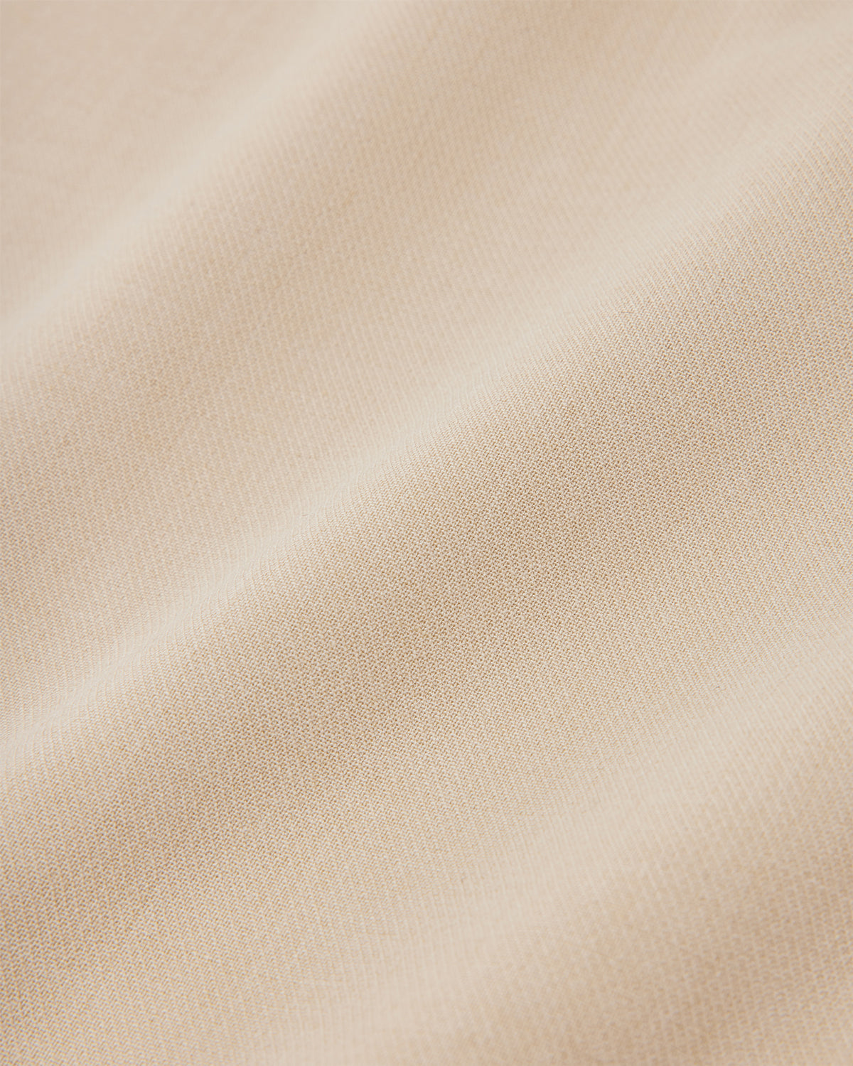 Double Waist Beige Wool Pants