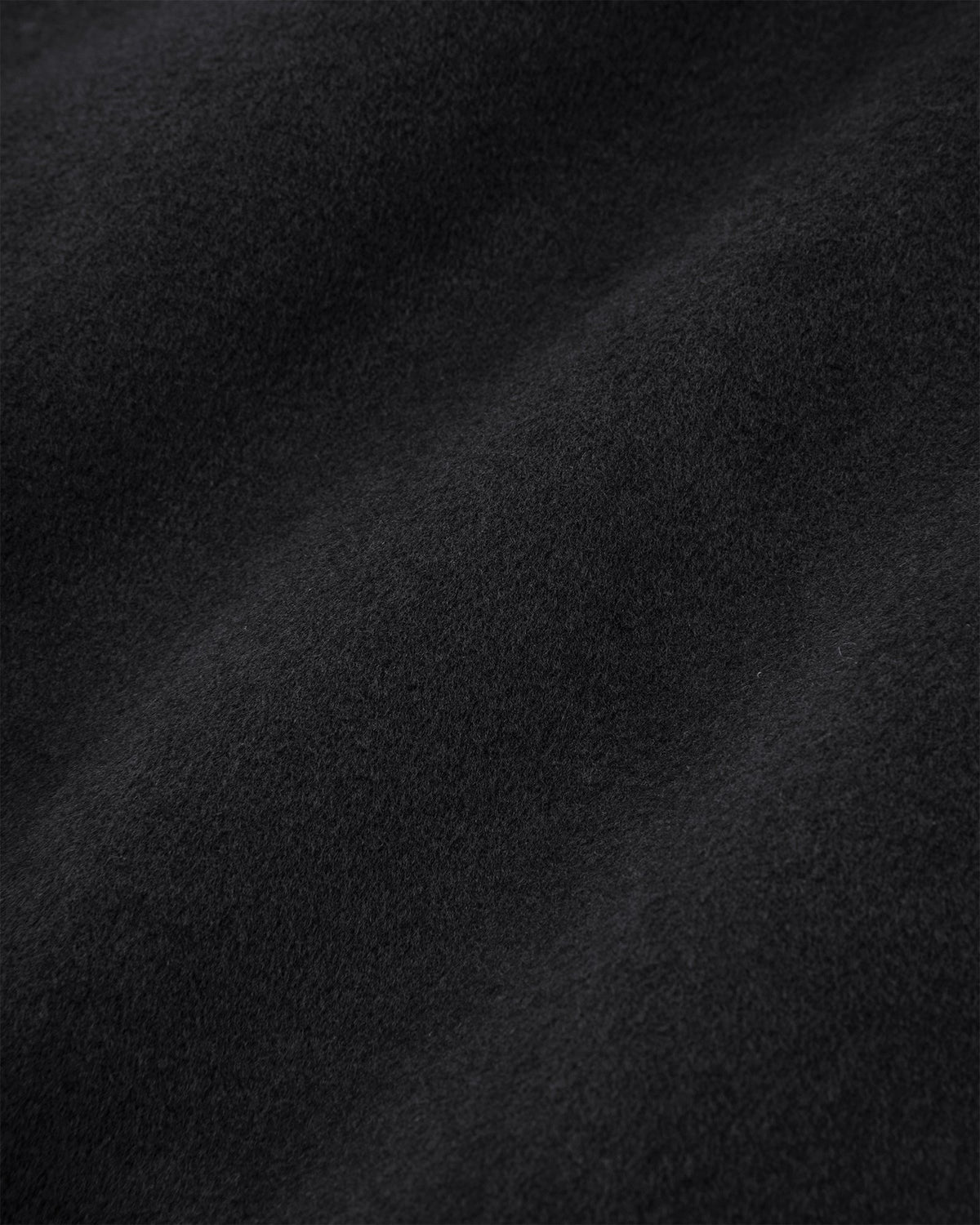 Black Wool Clasp Trench Coat