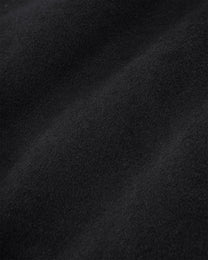 Black Wool Clasp Trench Coat