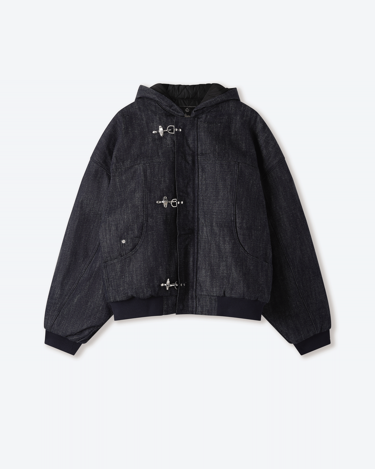 Okayama Blue Raw Denim Clasp Jacket