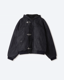 Okayama Blue Raw Denim Clasp Jacket
