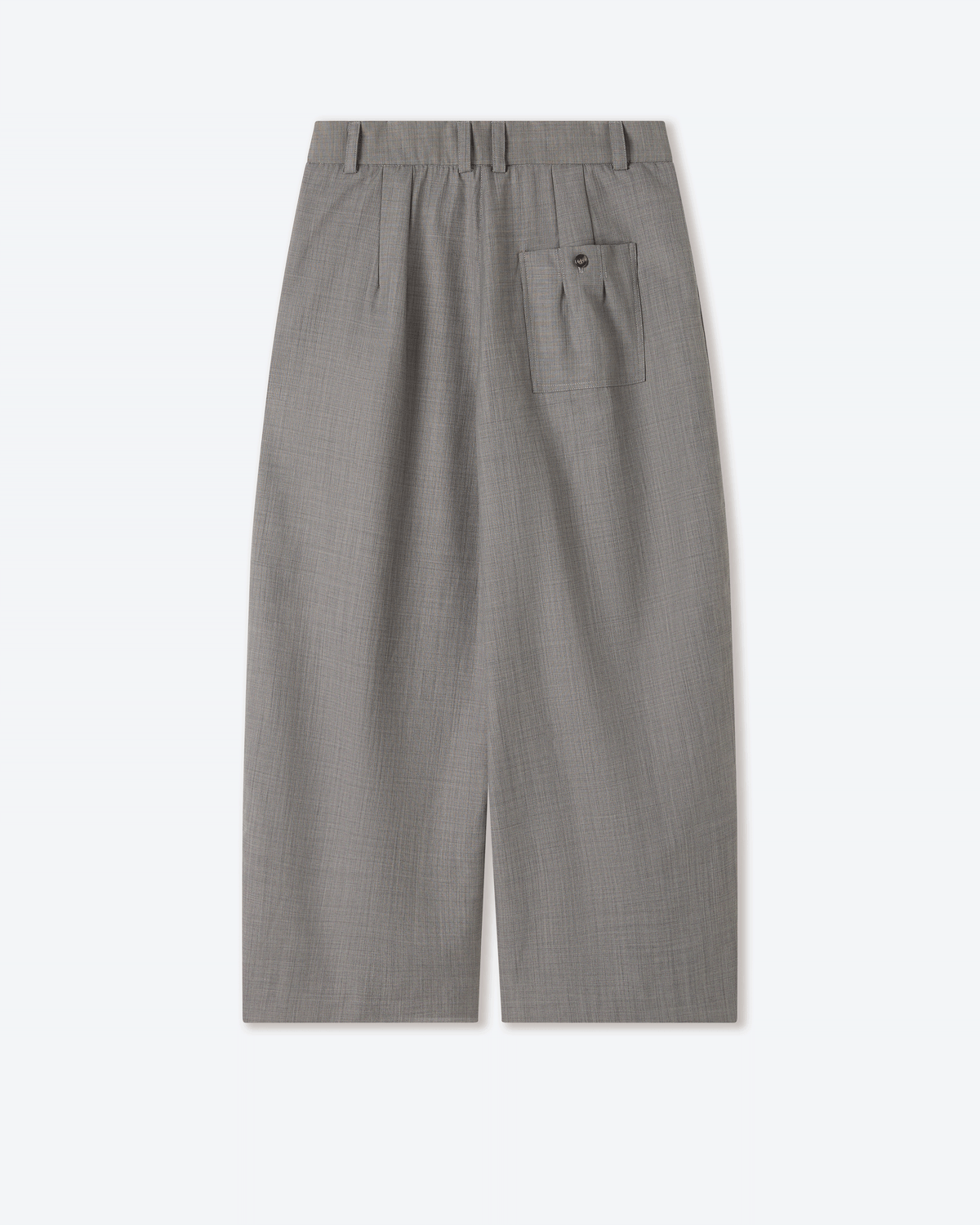 Ash Japanese Wool Balloon Trousers