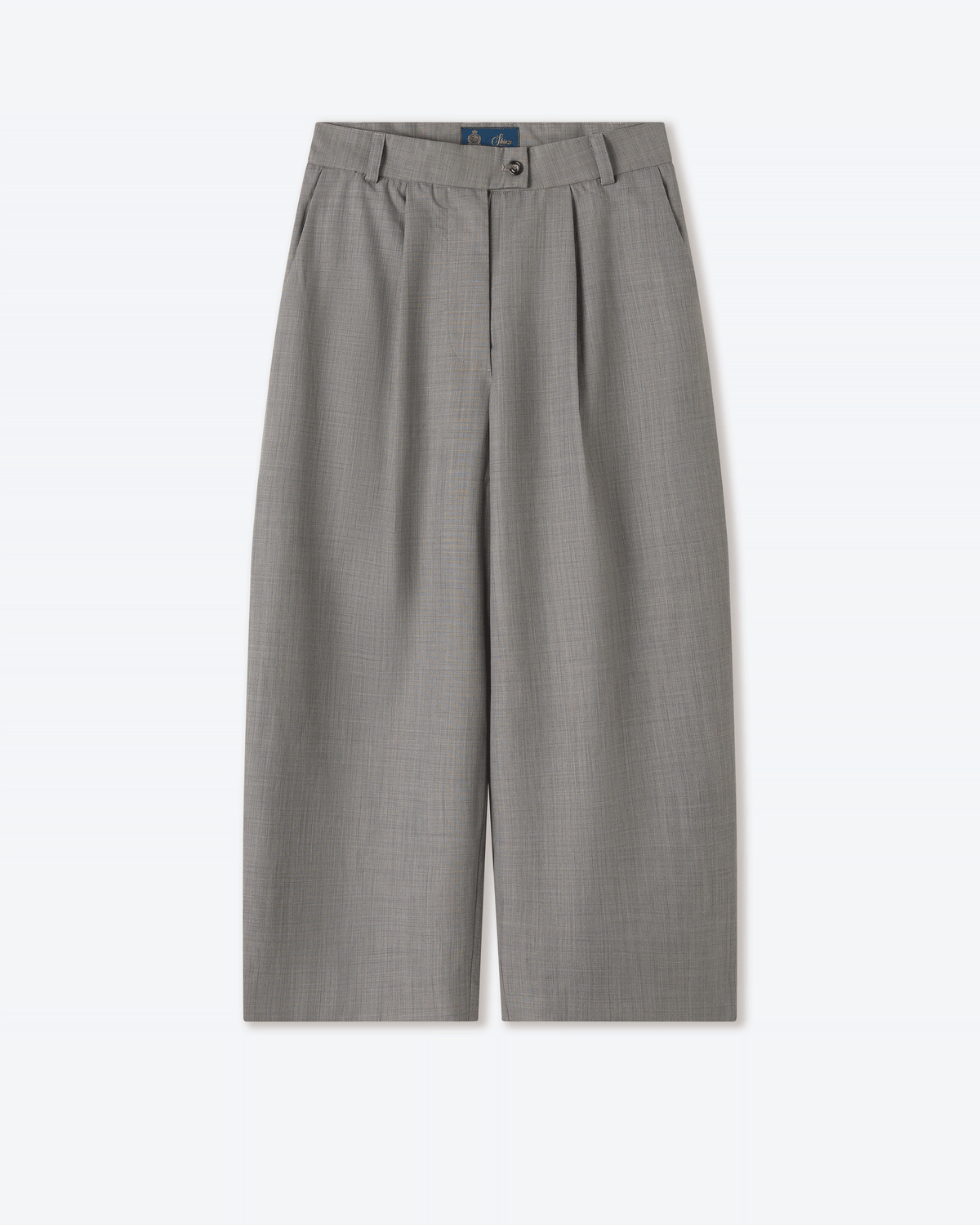 Ash Japanese Wool Balloon Trousers