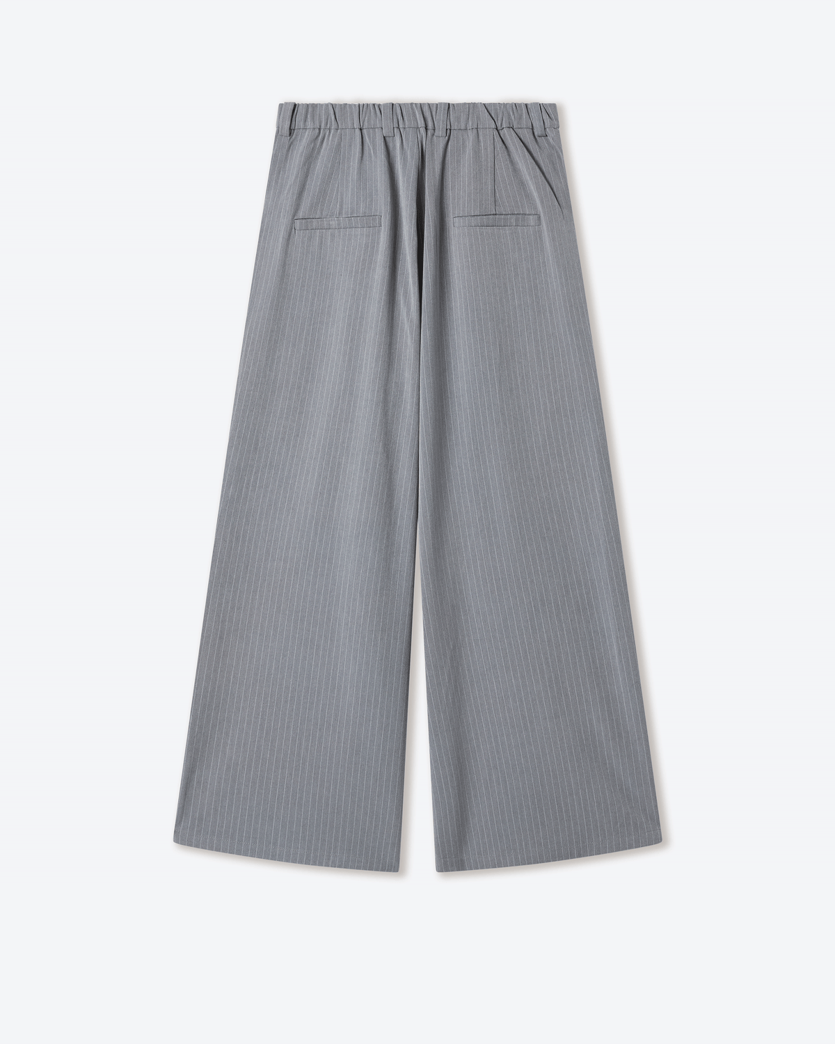 Ukiyo Grey Pinstripe Pants