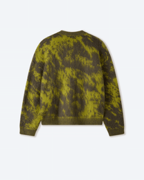 Wagara Green Mohair Cardigan